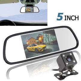 5" AMICO di sostegno/NTSC dello specchio della macchina fotografica dell'automobile dell'esposizione con 4 LED che invertono macchina fotografica