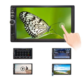 Tensione a 7 pollici del monitor 12V del touch screen di baccano del doppio di HD 13 mesi di garanzia